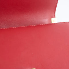 Chanel Chain Around Medium Boy Bag Red Lambskin GHW