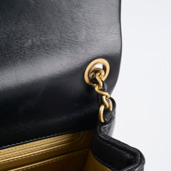 Chanel Pearl Crush Square Mini Black Lambskin GHW