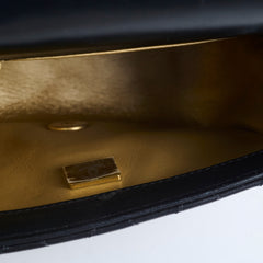 Chanel Pearl Crush Square Mini Black Lambskin GHW