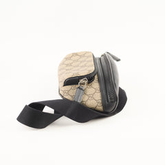 Gucci Supreme Eden Black Belt Bag