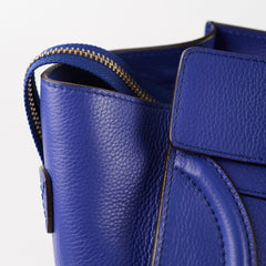 Celine Luggage Blue Mini