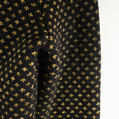 Gucci 'Guccy' Knit Wool Sweater Black/Gold Size M