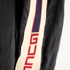 Gucci Spiritismo Windbreaker Nylon Jacket Black/Red Size L