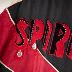 Gucci Spiritismo Windbreaker Nylon Jacket Black/Red Size L