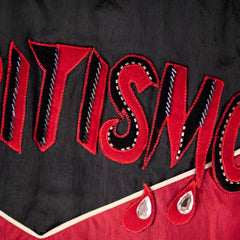 Gucci Spiritismo Windbreaker Nylon Jacket Black/Red Size L