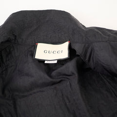Gucci Spiritismo Windbreaker Nylon Jacket Black/Red Size L