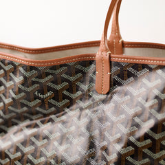 Goyard St Louis GM Tote Tan