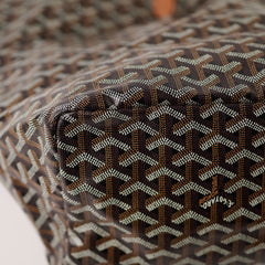Goyard St Louis GM Tote Tan