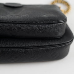Louis Vuitton Multi Pochette Accessories Black