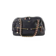 Gucci Capri Leather Shoulder Bag with Chain Strap