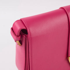 Saint Laurent Y Ligne Flap Bag Pink