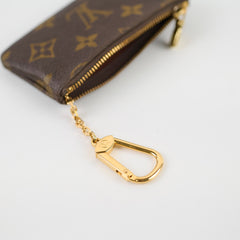 Louis Vuitton Key Pouch Cles Monogram