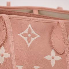 Louis Vuitton Neverfull MM Giant Monogram Empreinte Rose Trianon