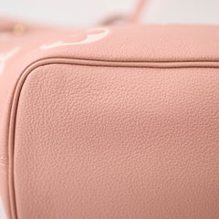 Louis Vuitton Neverfull MM Giant Monogram Empreinte Rose Trianon