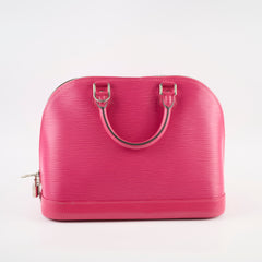 Louis Vuitton Alma PM Epi Bright Pink