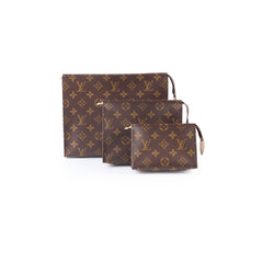 Louis Vuitton Toiletry Set 26, 19, 15 Monogram