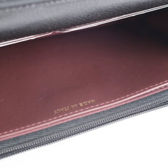 Chanel Caviar Wallet on Chain WOC Black