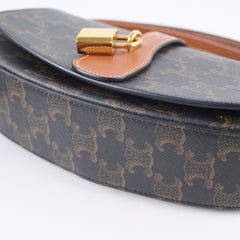 Elegant chocolate brown leather designer tote, high-end accessory