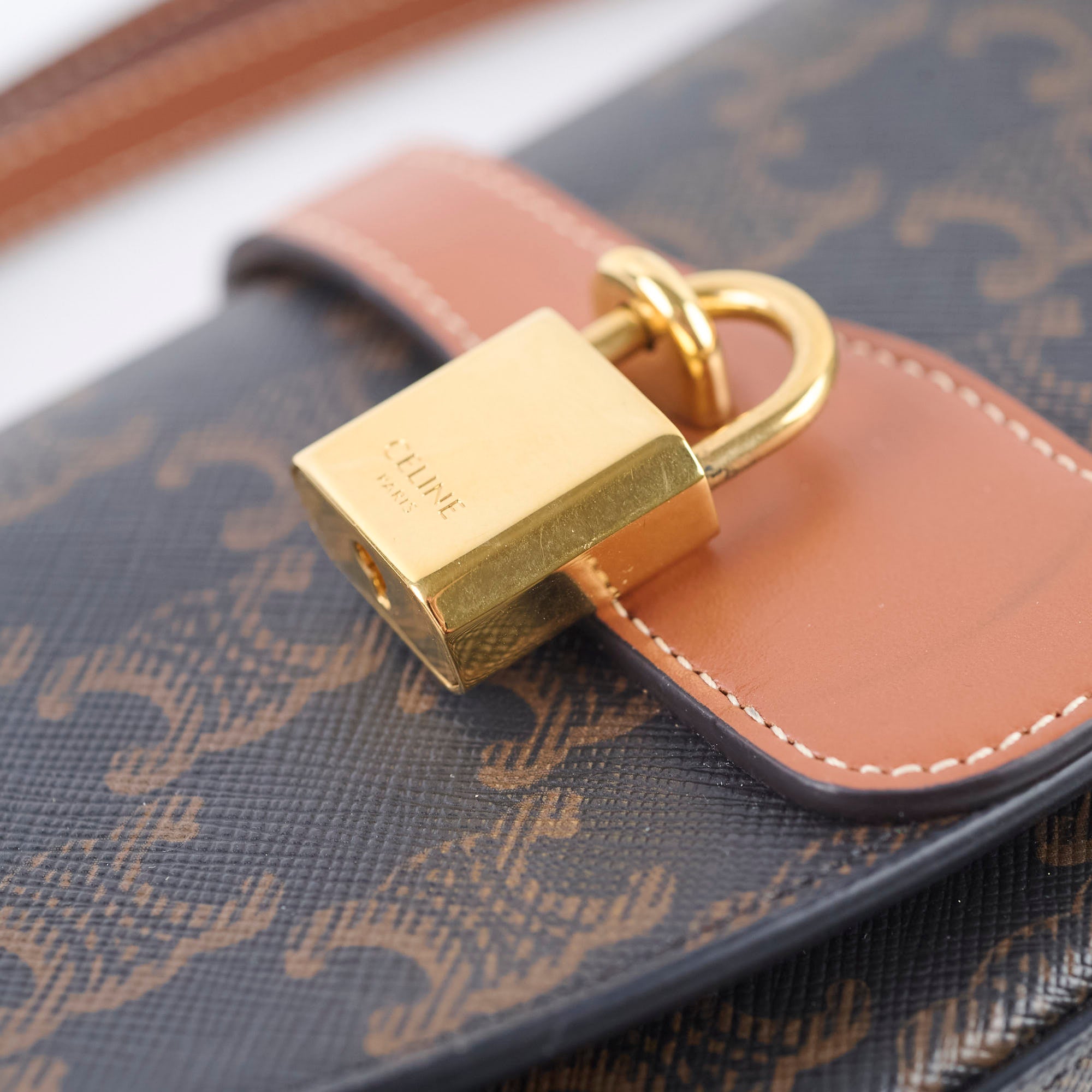 Elegant taupe leather designer handbag, chic everyday tote