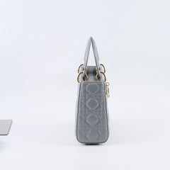 Christian Dior Small ABC Lady Dior Grey