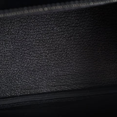 Hermes Birkin 25 Black Togo PHW I in square