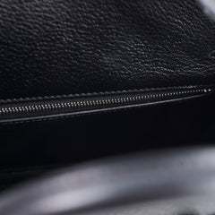 Hermes Birkin 25 Black Togo PHW I in square