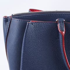 Louis Vuitton Lock Me Tote Navy Blue