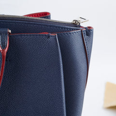 Louis Vuitton Lock Me Tote Navy Blue