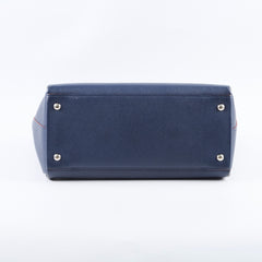 Louis Vuitton Lock Me Tote Navy Blue