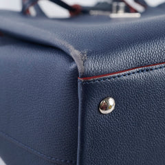 Louis Vuitton Lock Me Tote Navy Blue