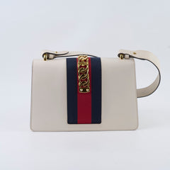 Gucci Sylvie Medium Bag White
