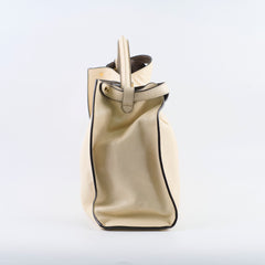 Fendi X-Lite Peekaboo White Large Fur Interior