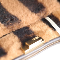 Fendi X-Lite Peekaboo White Large Fur Interior