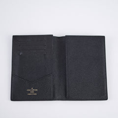 Louis Vuitton Passport Holder Empriente Black