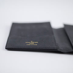 Louis Vuitton Passport Holder Empriente Black