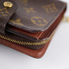 Louis Vuitton Compact Zip Wallet Monogram