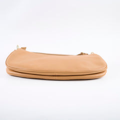 Christian Dior Croissant Shoulder Bag in Tan