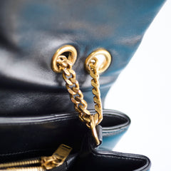 Saint Laurent Medium Loulou Bag Black GHW