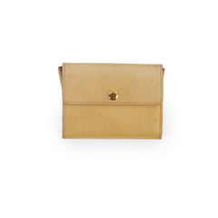 Louis Vuitton Vernis Compact Wallet Gold