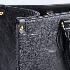 Louis Vuitton On the Go MM Empreinte Leather Black