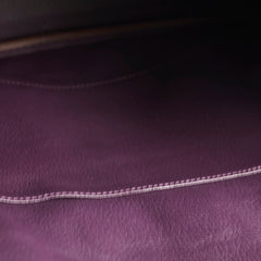 Hermes Birkin 35 Togo Raisin PHW Square P 2012