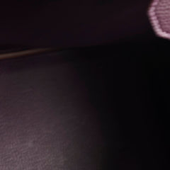 Hermes Birkin 35 Togo Raisin PHW Square P 2012