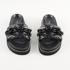 Louis Vuitton Women's Sandals Black Size 37