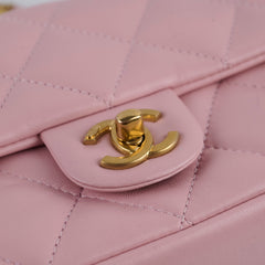 Chanel Seasonal Flap Lambskin Light Pink (Microchipped)