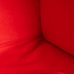 Celine Grained Leather Micro Luggage Red