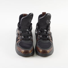 Louis Vuitton Women's Sneaker Black/Monogram Size36.5