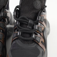 Louis Vuitton Women's Sneaker Black/Monogram Size36.5