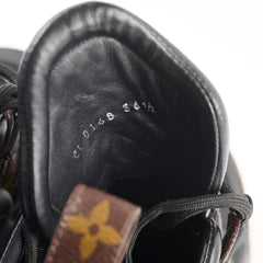 Louis Vuitton Women's Sneaker Black/Monogram Size36.5