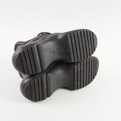 Louis Vuitton Women's Sneaker Black/Monogram Size36.5