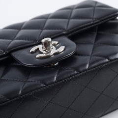 Chanel Mini Rectangular Lambskin Black